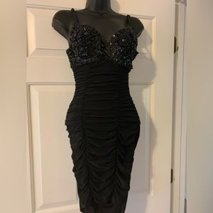 Black party dress